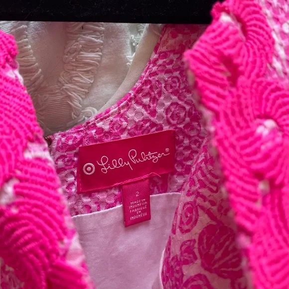 Lily Pulitzer pink Ryder shirt dress size 2 - Picture 6 of 6